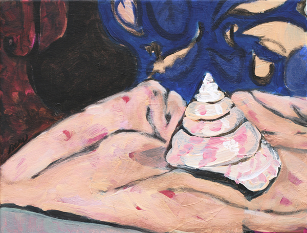 Coquillage - 5F - huile sur toile